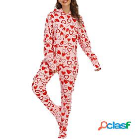 Women's 1 pc Pajamas Bodysuits Simple Comfort Sweet Cartoon