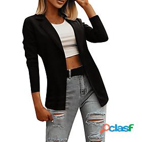 Women's Coat Fall Spring Causal Daily Regular Coat Shirt