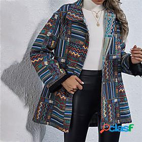 Womens Coat Fall Winter Sport Daily Regular Coat Warm