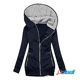 Womens Coat Fall Winter Street Daily Valentines Day Regular