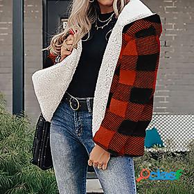 Womens Coat Winter Daily Valentines Day Regular Coat Warm