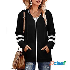 Womens Jacket Casual Jacket Fall Winter Daily Going out