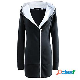 Women's Jacket Fall Winter Street Daily Going out Long Coat