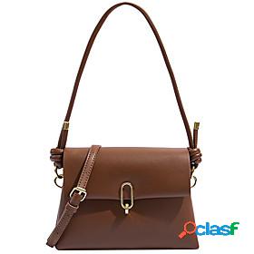 Womens Leather Bag PU Leather Crossbody Bag Shoulder Bag