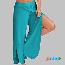 Womens Stylish Boho Culottes Wide Leg Pants Daily Going out