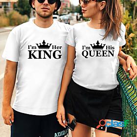 Womens T shirt Valentines Day Painting Couple Graphic Text