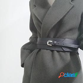 Womens Wide Belt Black Red Party Wedding Street Daily Belt