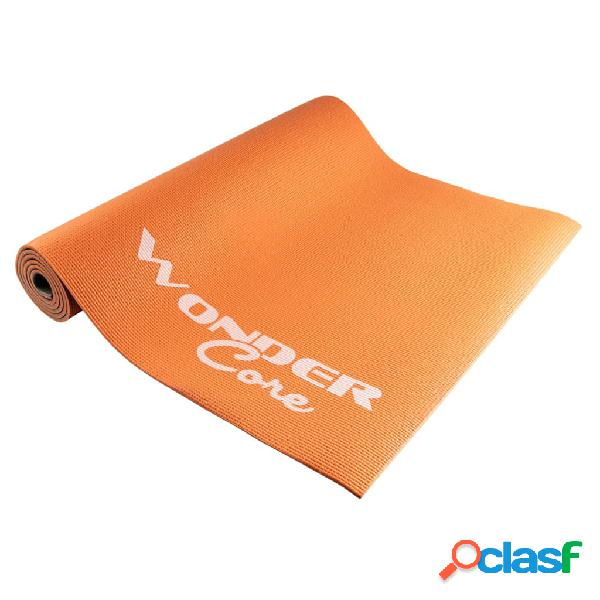 Wonder Core Tappetino da Yoga 170x60x0,6 cm Arancione e