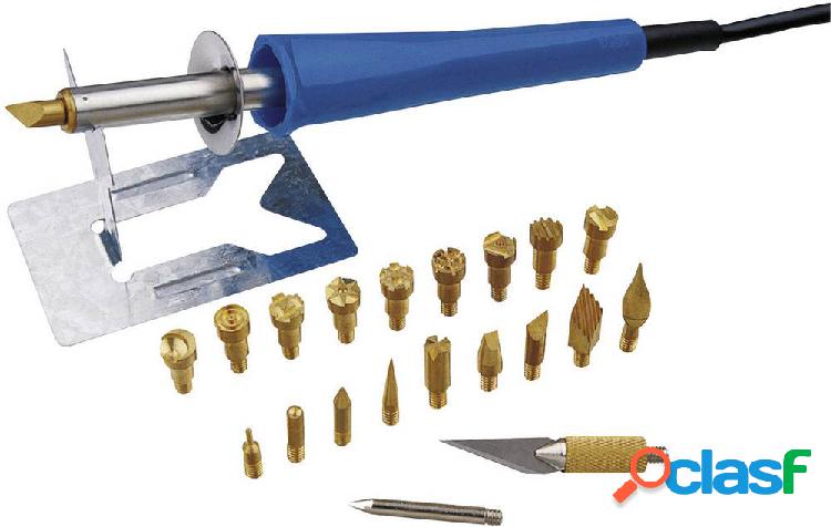 X4 Tools Brandmalkolben-Set 24-tlg. 700247 230 V/AC Leistung