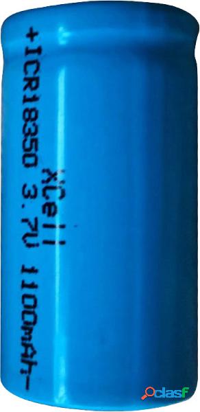 XCell ICR18350 Batteria ricaricabile speciale 18350 Li-Ion