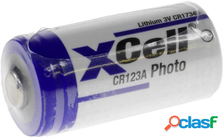 XCell photo123 Batteria per fotocamera CR-123A Litio 1550