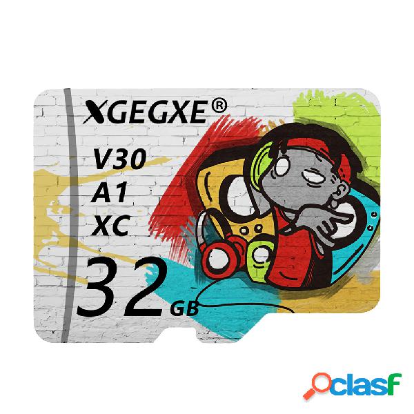 XGEXGE TF Scheda di Memoria C10 V30 A1 U1 32G U3 64G 128G Ad