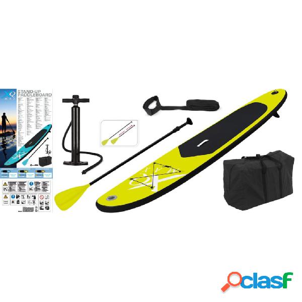 XQ Max Tavola da Paddle 285 cm Gonfiabile Lime e Nera
