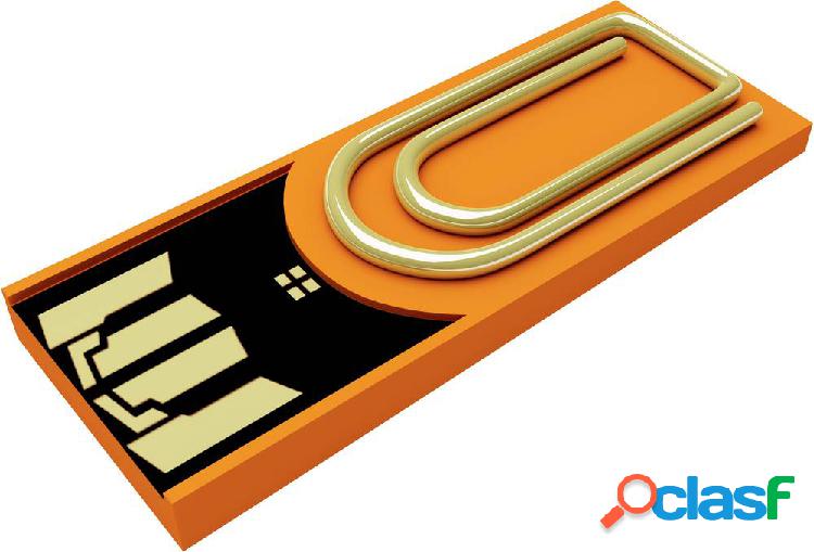 Xlyne Clip/Me Chiavetta USB 8 GB Arancione Clip/Me USB 2.0