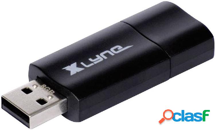 Xlyne Wave Chiavetta USB 4 GB Nero, Arancione 7104000 USB