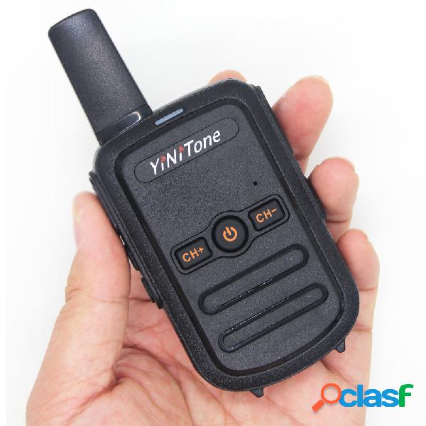 Yinitone T17 Mini Walkie Talkie PMR446 Radio Voxs Vivavoce