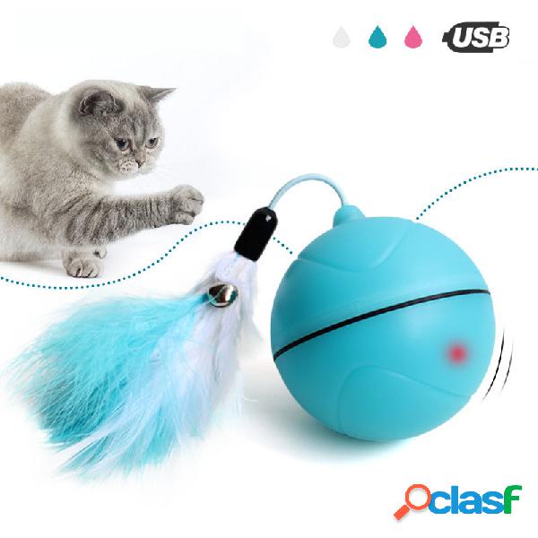 Yooap Giocattoli creativi per gatti Palla automatica