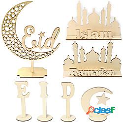 eid al fitr decorazioni per la casa ornamenti in legno