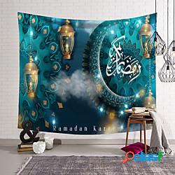 eid mubarak wall arazzo islamic muslim ramadan art decor