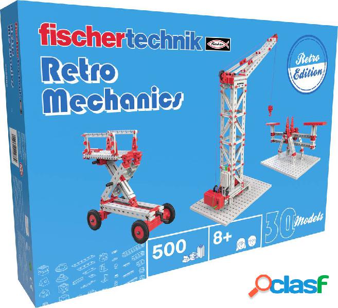 fischertechnik 559885 Retro Mechanics Kit da costruire da 9