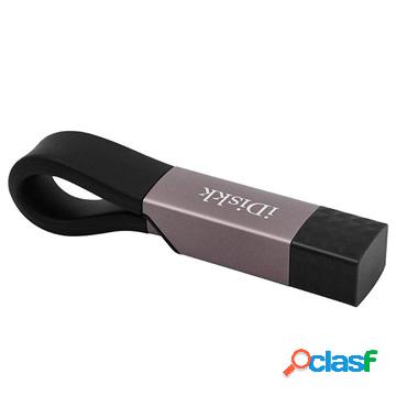 iDiskk UC001 USB-A / Lightning Flash Drive - 16GB - Purple /