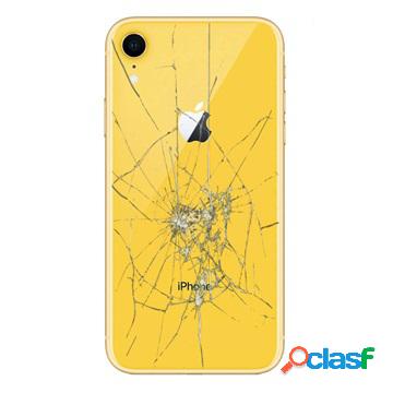 iPhone XR Back Cover Repair - Glass Only - Yellow