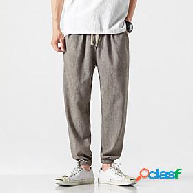 mens Cotton fashion athletic pants - lightweight trousers