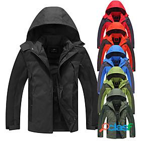 mens lightweight rain jacket waterproof hooded windbreaker