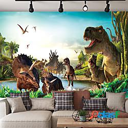 mondo dei dinosauri arazzo da parete arte decorazione