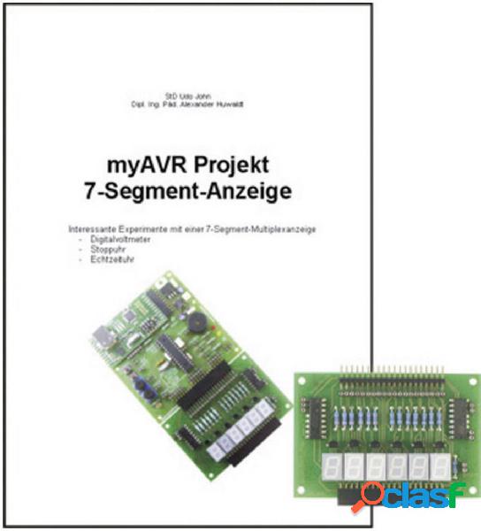 myAVR Pacchetto di espansione Projekt 7-Segment-Anzeige