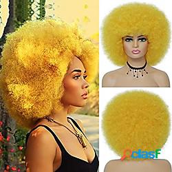 parrucche afro ricci per donne nere - parrucca riccia afro