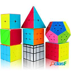 speed cube set 8 pezzi magic cube iq cube 222 333 444