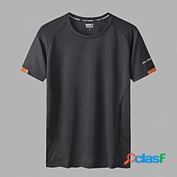 t-shirt da uomo ad asciugatura rapida t-shirt ultraleggera