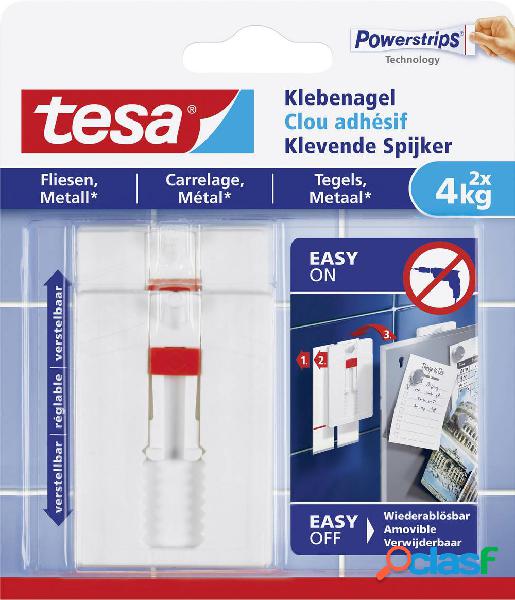 tesa 77767 Tesa® chiodo adesivo regolabile Bianco