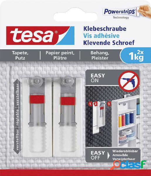 tesa 77775 Tesa® Vite adesiva regolabile Bianco Contenuto: