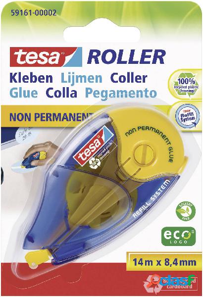 tesa Rullo per colla ecoLogo® rimovibile, ricaricabile