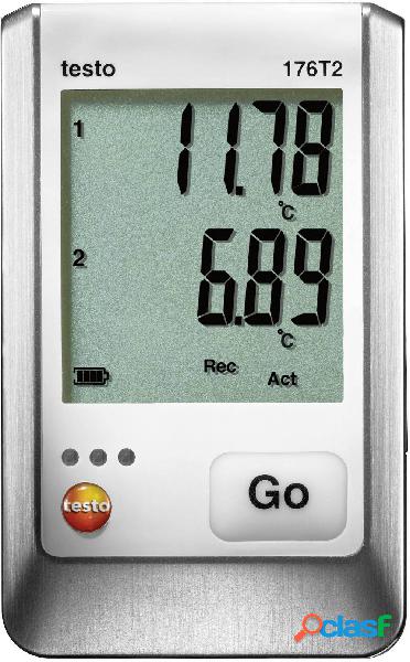 testo 176 T2 Data logger temperatura Misura: Temperatura -50