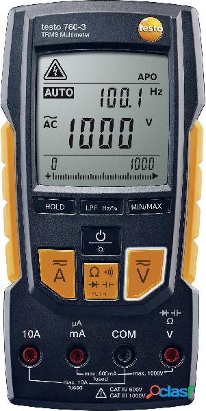 testo 760-3 Multimetro portatile digitale CAT III 1000 V,