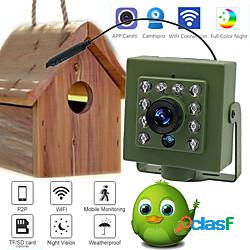 verde wifi bird box camera kit audio 1920p 1080p ir cut