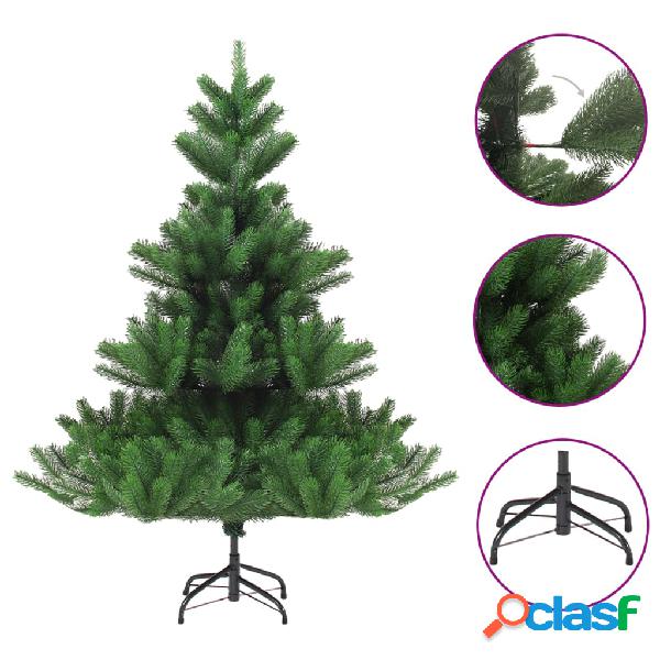 vidaXL Albero di Natale Artificiale Abete Nordmann Verde 240