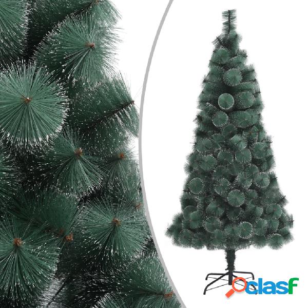 vidaXL Albero di Natale Artificiale con Supporto Verde 210