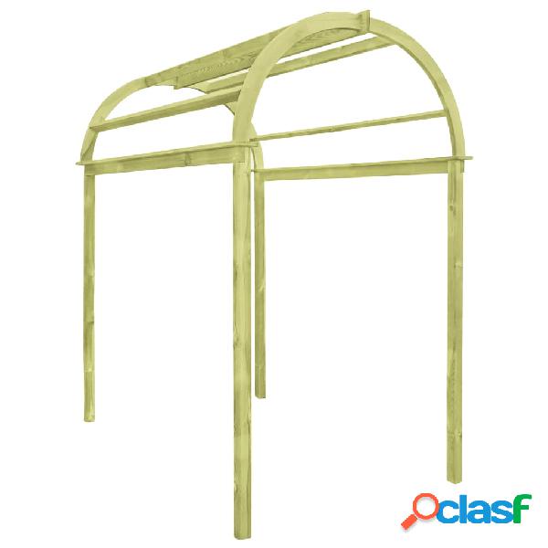 vidaXL Arco a Traliccio 125x150x235cm in Legno di Pino