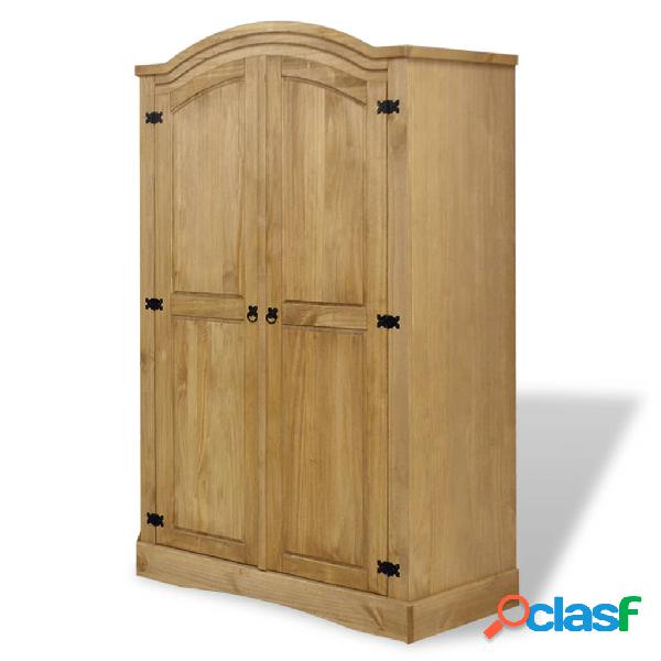 vidaXL Armadio in Legno di Pino Messicano Corona Range 2