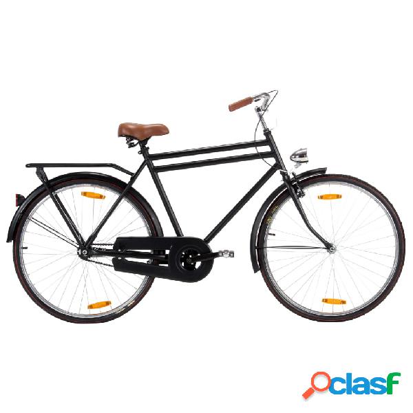 vidaXL Bicicletta Olandese 28 Pollici Telaio Ruota 57 cm