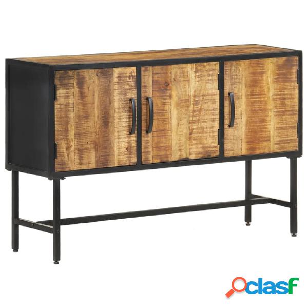 vidaXL Credenza 110x30x70 cm in Legno di Mango Grezzo