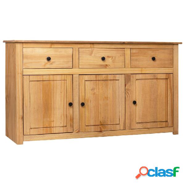 vidaXL Credenza 135x40x80 cm in Legno Massello di Pino