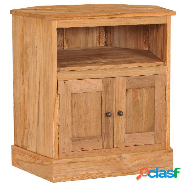 vidaXL Credenza Angolare 60x45x60 cm in Legno Massello di