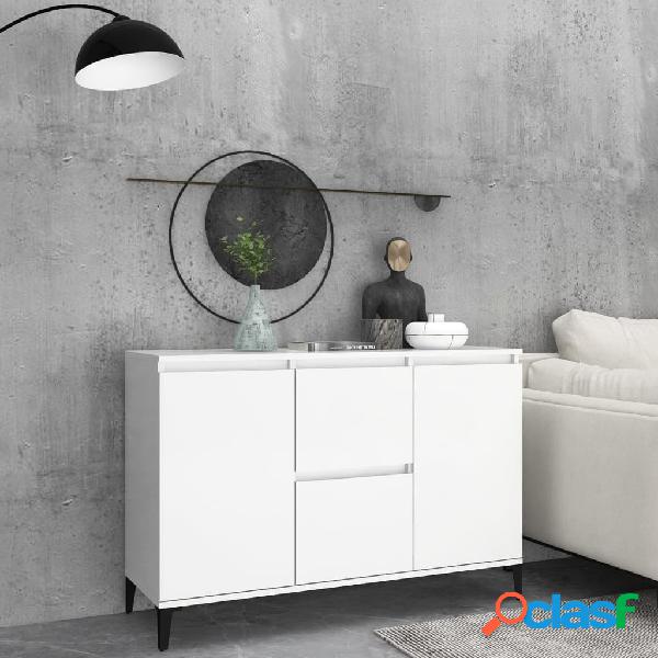 vidaXL Credenza Bianca 104x35x70 cm in Truciolato