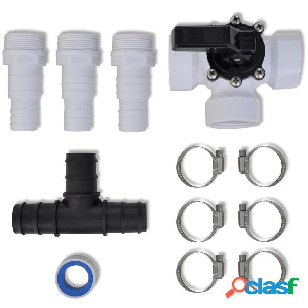 vidaXL Kit Bypass per Riscaldatore Solare Piscina