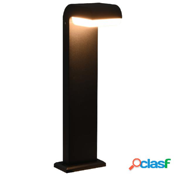 vidaXL Lampada da Esterno a LED 9 W Nera Ovale